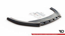 Cup Spoilerlippe Front Ansatz V.1 passend für Cupra Leon Mk1 schwarz Hochglanz