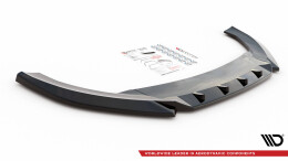 Cup Spoilerlippe Front Ansatz V.3 passend für Cupra Leon Mk1 schwarz Hochglanz