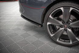 Heck Ansatz Flaps Diffusor passend für Cupra Leon ST...
