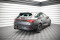 Heck Ansatz Flaps Diffusor passend für Cupra Leon ST Mk1 schwarz Hochglanz