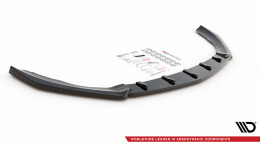 Cup Spoilerlippe Front Ansatz V.4 passend für Mercedes A35 AMG / AMG-Line W177 schwarz Hochglanz