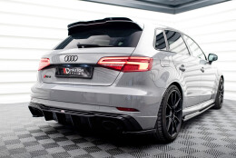 Heck Ansatz Diffusor V.2 passend für Audi RS3 8V...