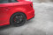 Heck Ansatz Flaps Diffusor für Audi S3 Sedan 8V schwarz Hochglanz
