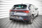 Heck Ansatz Flaps Diffusor für Seat Leon FR Hatchback Mk4 schwarz Hochglanz