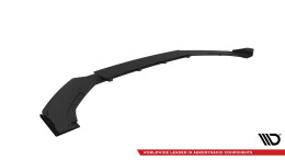 Street Pro Cup Spoilerlippe Front Ansatz V.1 passend für VW Golf R Mk7 rot+ Hochglanz Flaps
