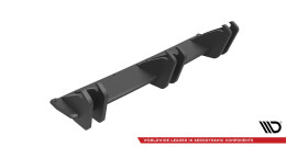 Street Pro Heckschürze Heck Ansatz Diffusor passend für VW Golf R Mk7 rot