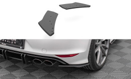 Street Pro Heck Ansatz Flaps Diffusor für VW Golf R Mk7 ROT