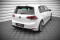 Street Pro Heck Ansatz Flaps Diffusor passend für VW Golf R Mk7 rot