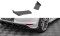 Street Pro Heck Ansatz Flaps Diffusor passend für VW Golf R Mk7 rot+ Hochglanz Flaps