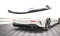 Mittlerer Cup Diffusor Heck Ansatz V.2 passend für Mercedes A 35 AMG Limousine V177 schwarz Hochglanz
