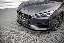 Street Pro Spoilerlippe Front Ansatz passend für CUPRA Leon rot