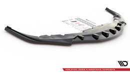 Cup Spoilerlippe Front Ansatz V.4 passend für Toyota Supra Mk5 schwarz Hochglanz