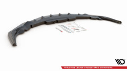 Cup Spoilerlippe Front Ansatz V.4 passend für Toyota Supra Mk5 schwarz Hochglanz