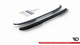 Heck Spoiler Aufsatz Abrisskante passend für VW Tiguan R / R-Line Mk2 Facelift schwarz Hochglanz