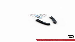 Street+ Heck Ansatz Flaps passend für VW Tiguan R Mk2 FL schwarz Hochglanz