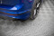 Heck Ansatz Flaps Diffusor für VW Tiguan R Mk2 Facelift schwarz Hochglanz