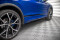 Seitenschweller Ansatz Cup Leisten passend für VW Tiguan R / R-Line Mk2 Facelift schwarz Hochglanz