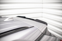 Heck Spoiler Aufsatz Abrisskante passend für Toyota RAV4 Mk5 schwarz Hochglanz