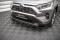 Cup Spoilerlippe Front Ansatz für Toyota RAV4 Mk5 schwarz Hochglanz