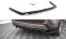 Mittlerer Cup Diffusor Heck Ansatz DTM Look passend für Toyota RAV4 Mk5 schwarz Hochglanz