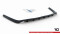 Mittlerer Cup Diffusor Heck Ansatz DTM Look passend für Toyota RAV4 Mk5 schwarz Hochglanz