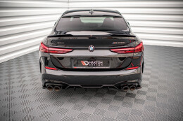 Heck Ansatz Diffusor für BMW M235i Gran Coupe F44 schwarz Hochglanz