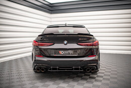 Street Pro Heckschürze Heck Ansatz Diffusor passend für BMW M235i Gran Coupe F44 schwarz-rot