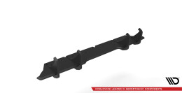 Street Pro Heckschürze Heck Ansatz Diffusor passend für BMW M235i Gran Coupe F44 schwarz-rot