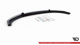 Cup Spoilerlippe Front Ansatz V.2 passend für BMW 1er F20 schwarz Hochglanz
