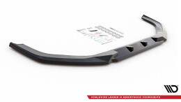 Cup Spoilerlippe Front Ansatz V.2 passend für Honda Civic Mk9 schwarz Hochglanz