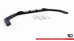 Cup Spoilerlippe Front Ansatz V.2 passend für Honda Civic Mk9 schwarz Hochglanz