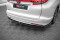 Mittlerer Cup Diffusor Heck Ansatz passend für Honda Civic Tourer Mk9 schwarz Hochglanz