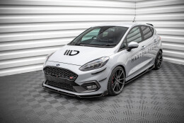 Verlängerung Motorhaube passend für Ford Fiesta Standard/ ST-Line/ ST schwarz Hochglanz
