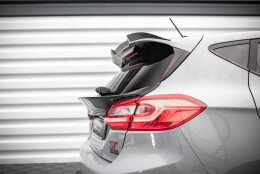 Heckscheiben Dach Spoiler passend für Ford Fiesta Standard/ ST-Line/ ST schwarz Hochglanz