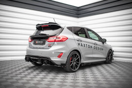 Heckscheiben Dach Spoiler passend für Ford Fiesta Standard/ ST-Line/ ST schwarz Hochglanz