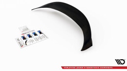 Heckscheiben Dach Spoiler passend für Ford Fiesta Standard/ ST-Line/ ST schwarz Hochglanz