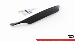 Heckscheiben Dach Spoiler passend für Ford Fiesta Standard/ ST-Line/ ST schwarz Hochglanz