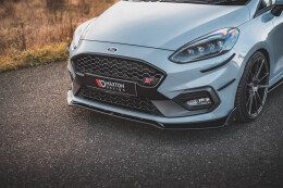 Cup Spoilerlippe Front Ansatz + Flaps V.4 für Ford Fiesta ST / ST-Line