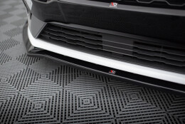 Street+ Spoilerlippe Front Ansatz V.4 + Flaps passend für Ford Fiesta ST / ST-Line