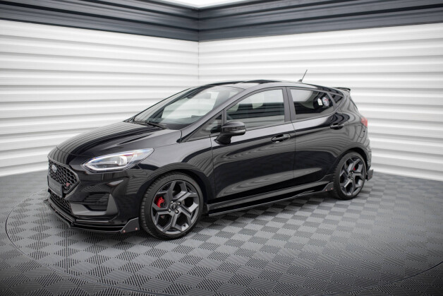 Seitenschweller Ansatz Cup Leisten V.2 passend für + Flaps passend für Ford Fiesta ST / ST-Line