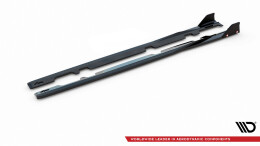Seitenschweller Ansatz Cup Leisten V.2 passend für + Flaps passend für Ford Fiesta ST / ST-Line