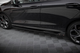 Street+ Seitenschweller Leisten V.2 + Flaps passend für Ford Fiesta ST / ST-Line
