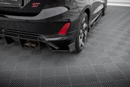 Heck Ansatz Flaps Diffusor für V.4 + Flaps Ford Fiesta ST Mk8
