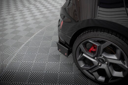 Heck Ansatz Flaps Diffusor für V.4 + Flaps Ford Fiesta ST Mk8
