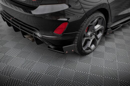 Heck Ansatz Flaps Diffusor für V.4 + Flaps Ford Fiesta ST Mk8