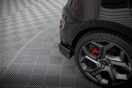 Heck Ansatz Flaps Diffusor passend für V.4 + Flaps Ford Fiesta ST Mk8