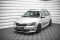 Cup Spoilerlippe Front Ansatz V.2 passend für Skoda Fabia Mk3 schwarz Hochglanz
