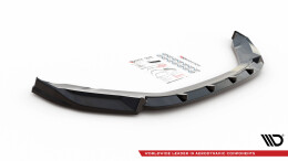 Cup Spoilerlippe Front Ansatz V.1 für Skoda Kodiaq Mk1 Facelift schwarz Hochglanz