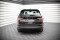 Mittlerer Cup Diffusor Heck Ansatz passend für Skoda Kodiaq Mk1 Facelift schwarz Hochglanz