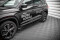 Seitenschweller Ansatz Cup Leisten passend für Skoda Kodiaq Mk1 Facelift schwarz Hochglanz